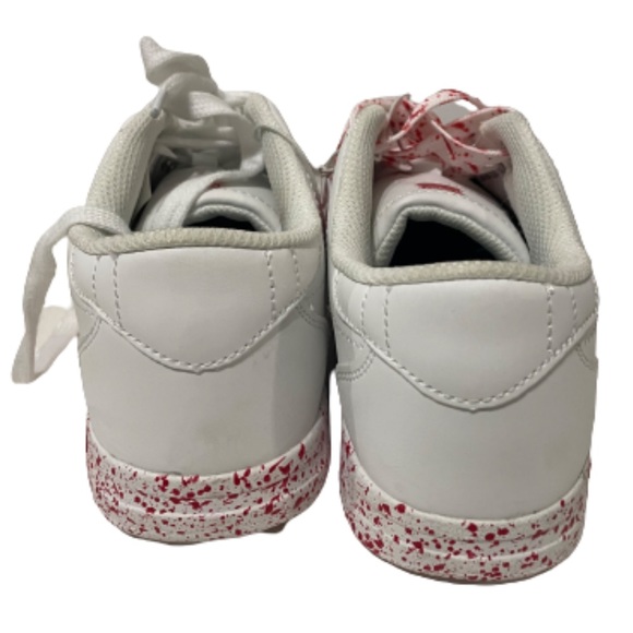 K swiss court sneakers. White/Red. Never been used. Like new. - Picture 3 of 4